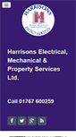 Mobile Screenshot of harrisonselectrical.co.uk